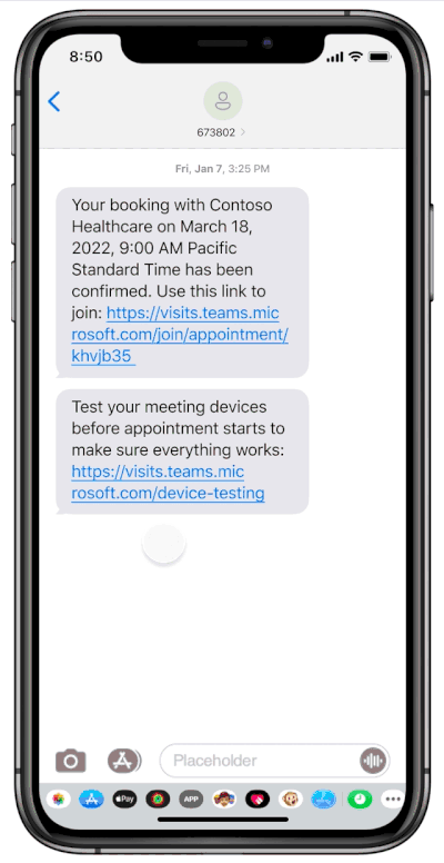 Virtual appointment device tester.gif