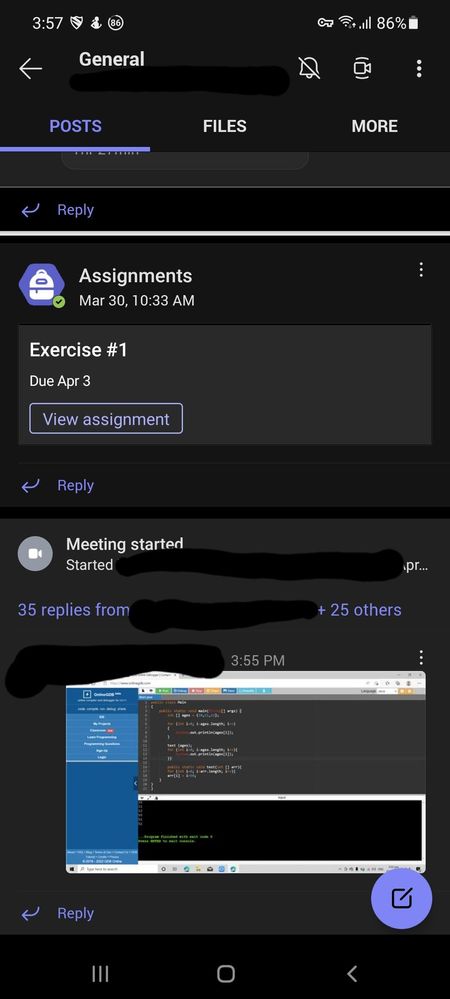 MS Teams on Android Missing Join Button