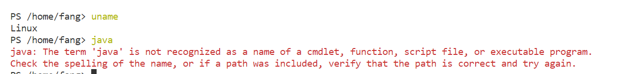 How to introduce Java commands into PowerShell on Linux platform ...
