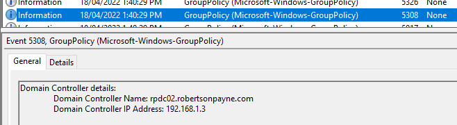 GroupPolicy Event 5308.