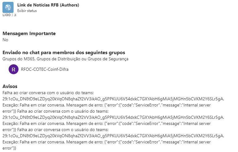 Failed to install the application by policy in admin center