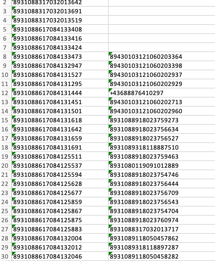 Data Sample