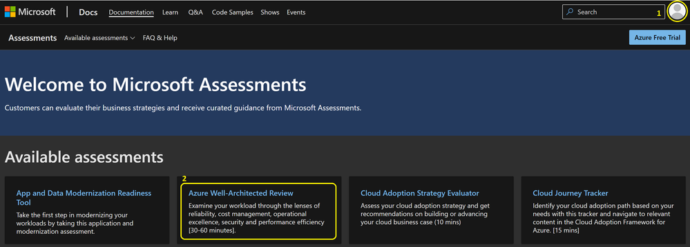 Microsoft Assessment Platform