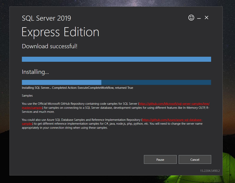 Error in installation of SQL Server 2019 Express Edition | Microsoft ...