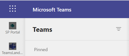 MS teams app not displaying the app icon | Microsoft Community Hub
