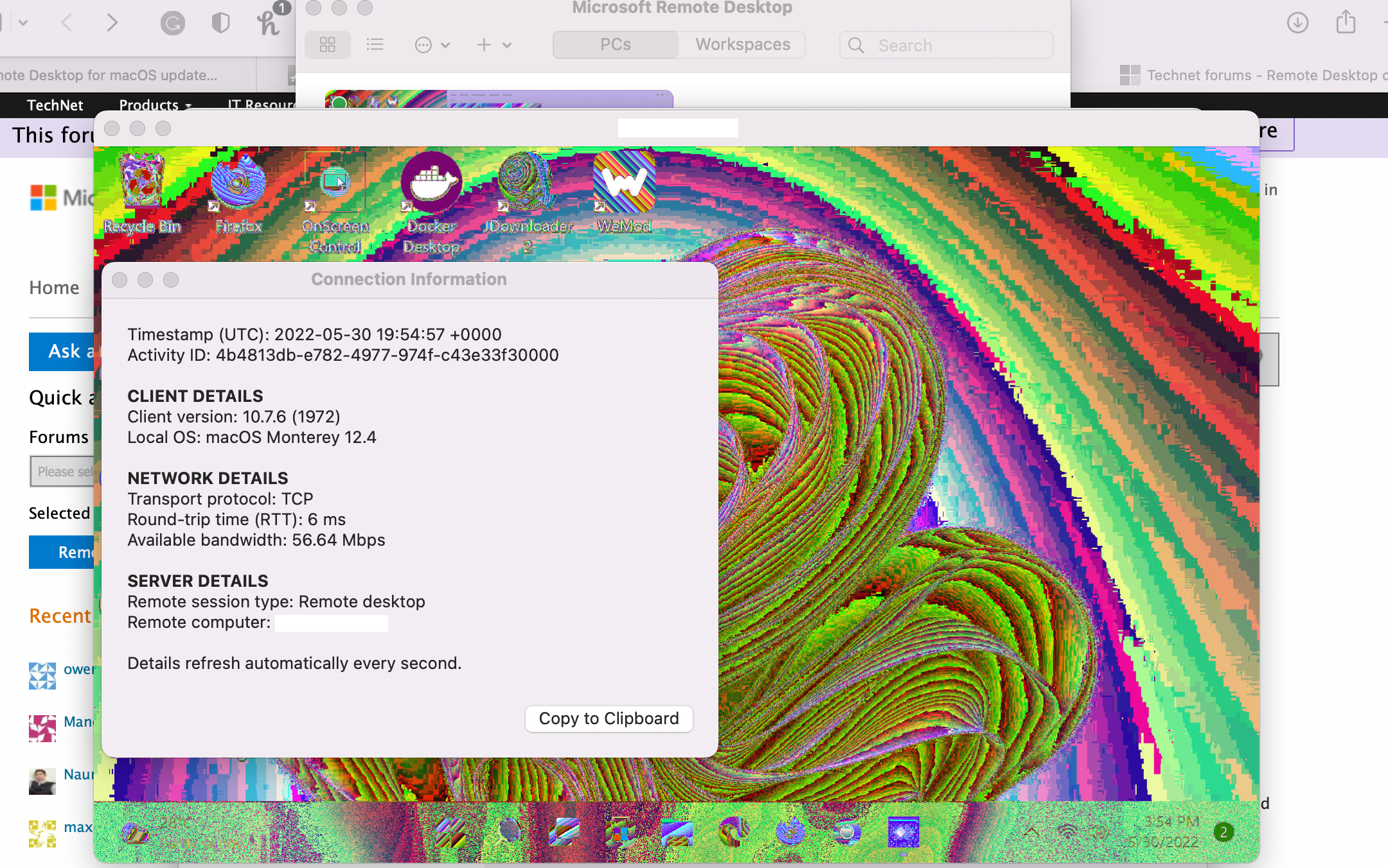 Microsoft Remote Desktop Mac color issue | Microsoft Community Hub