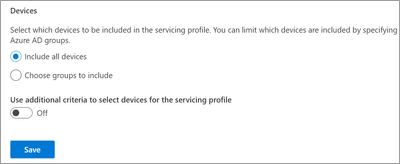 An image of the user interface demonstrating the new additional selection criteria toggle.