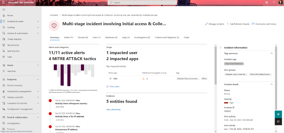 Image 2: Incident overview