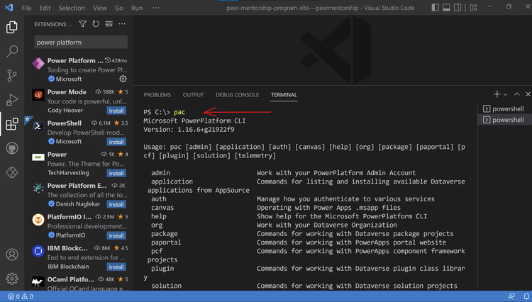 VSCode for Power Platform on your Browser