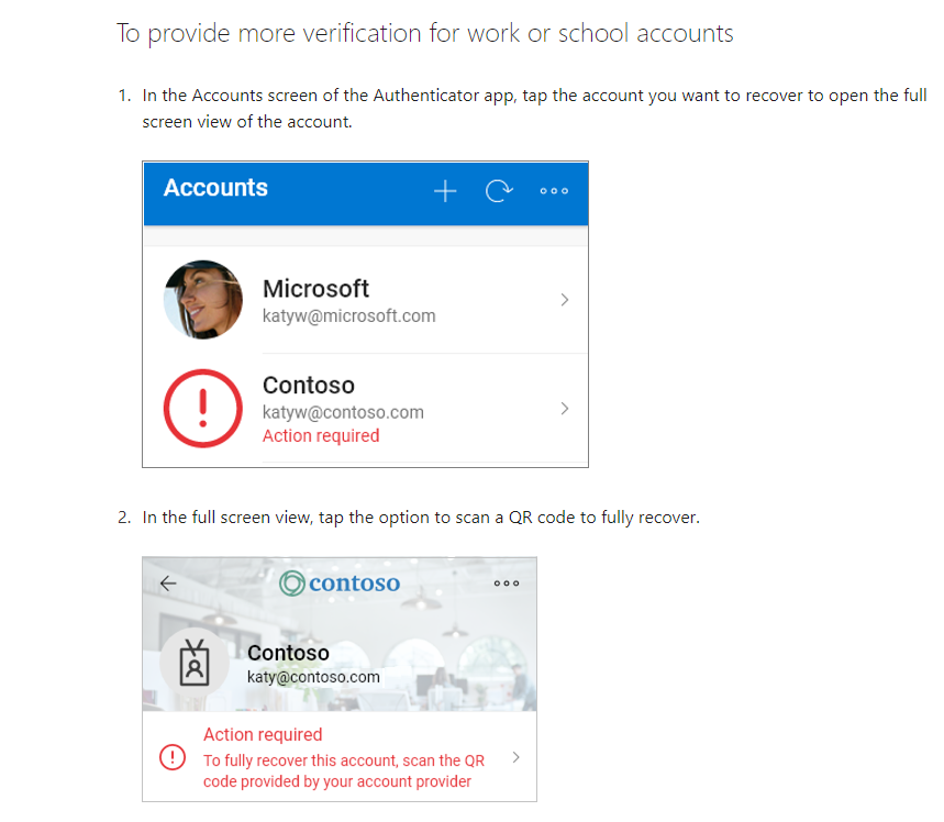 Create QR Code for Microsoft Authenticator Work or School Account ...