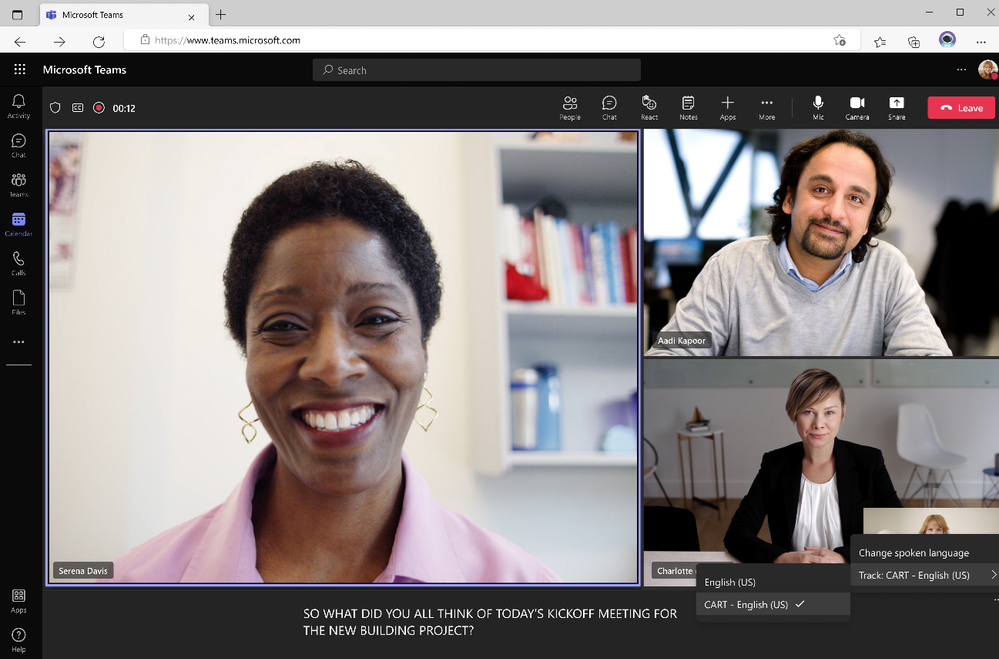 Integrated CART captioning in meetings on Web.png