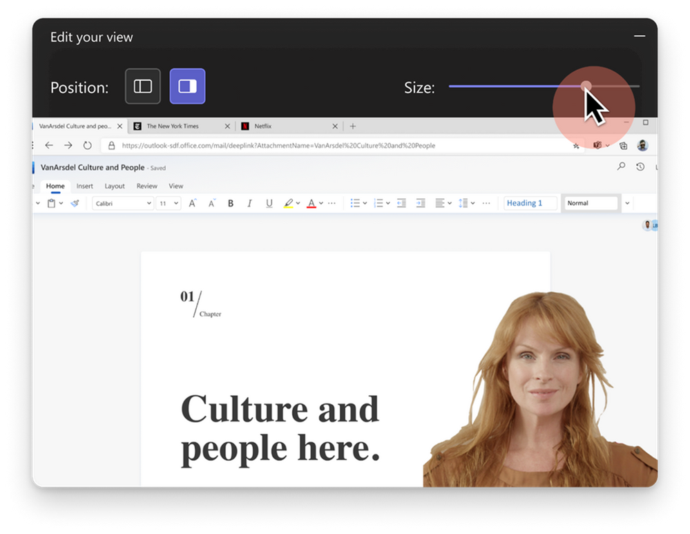 Presenter mode Controls to move and resize presenter video.png