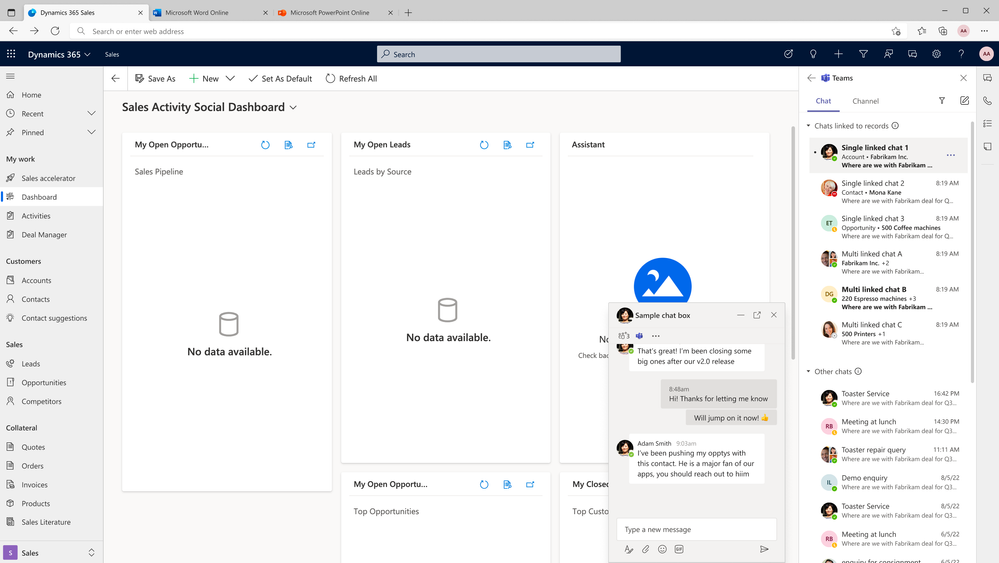Microsoft Teams chat embedded within Dynamics 365.png