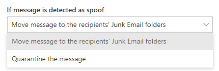 Figure 2: Spoof action selection in the anti-phishing policy