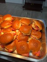 Teams branded bacon breakfast sandwiches at Commsverse