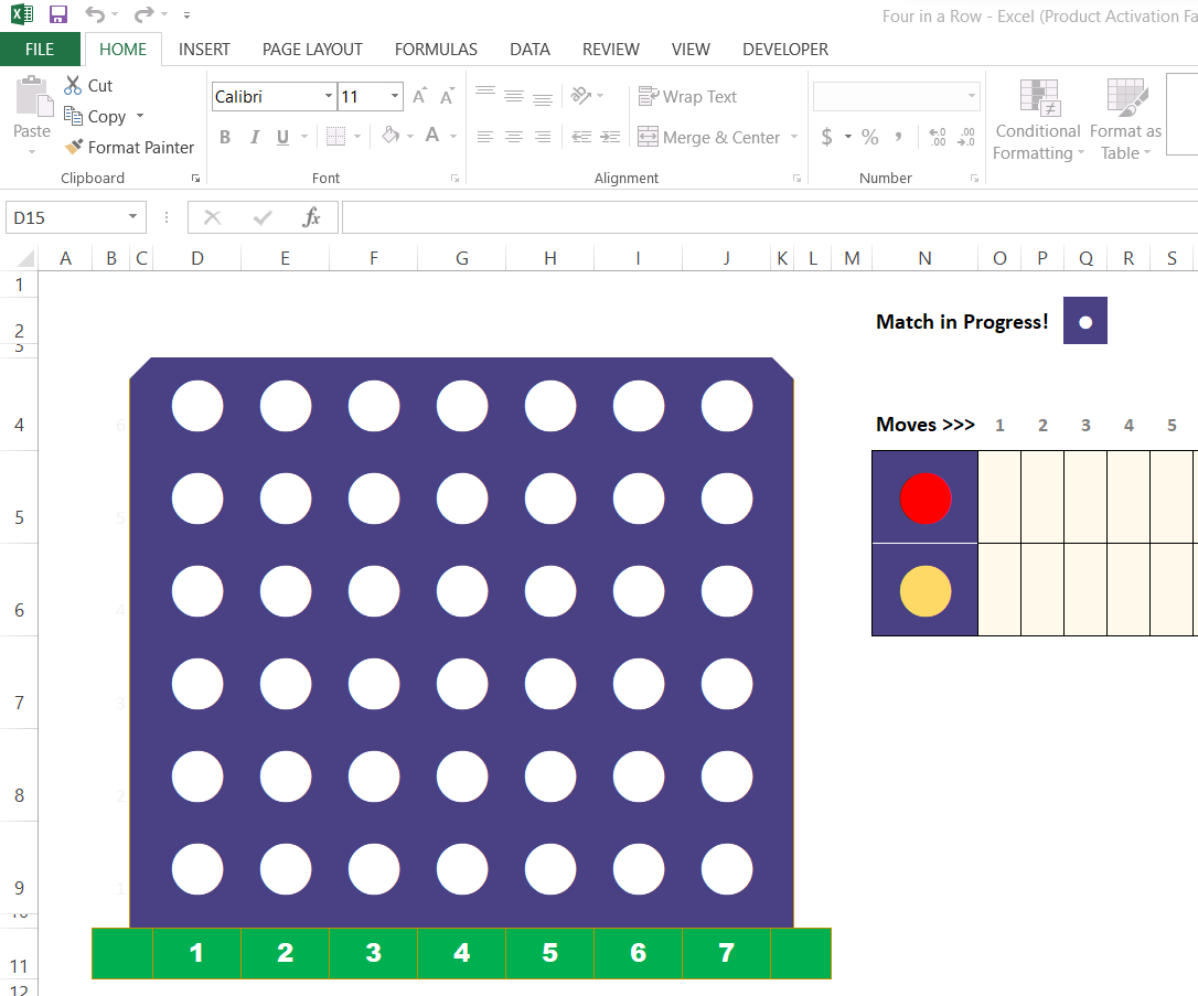 An Excel-Based Game | Microsoft Community Hub