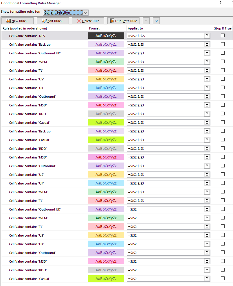 Excel 365 conditional formatting color issues - not responding when ...