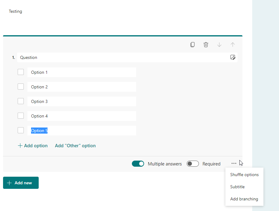 Feature Request: Sort Choice Options | Microsoft Community Hub