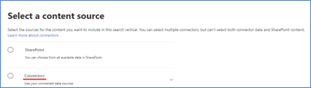 Once configured, all the ServiceNow connections can be discovered under a single vertical.