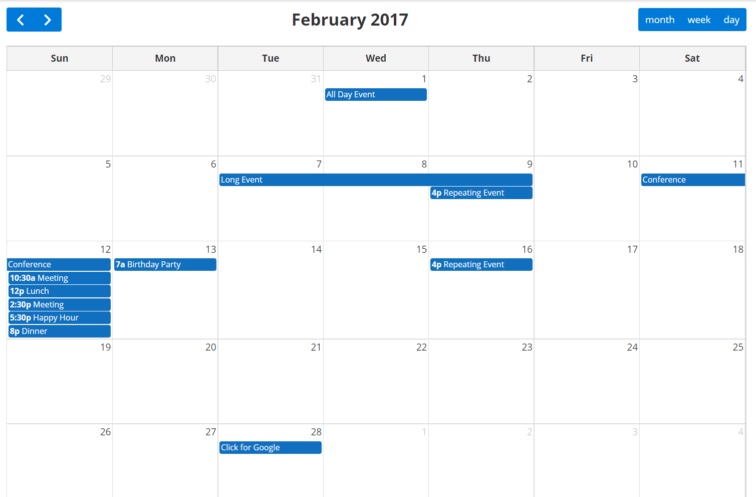 Integrate Full Calendar in SPFx React Functional component project ...