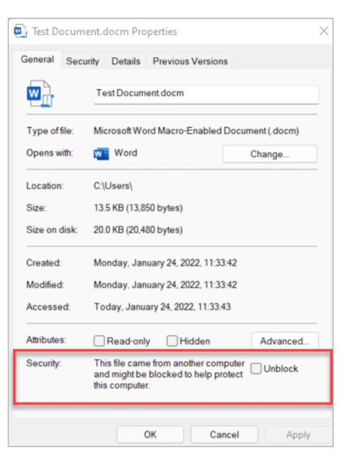 Microsoft is blocking my macros, when shared via onedrive between two ...