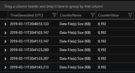 Monitor SQL database size increase | Microsoft Community Hub