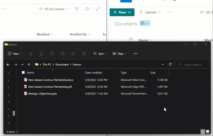 Protected PDF file support in a SharePoint document library