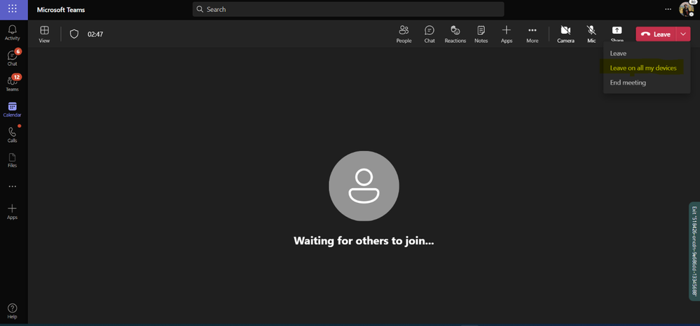 Leave a meeting on all my devices.png