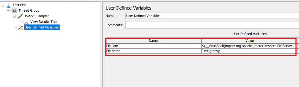 File Path and Filename as Parameters