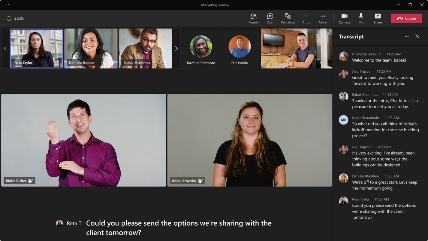 Introducing Sign Language View for Teams Meetings | Microsoft Community Hub