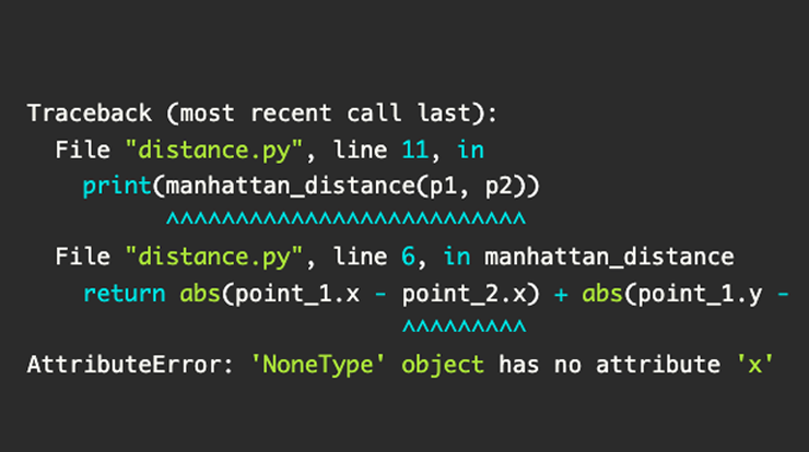 Python 3.10 and 3.11 have made error messages much more helpful and ...