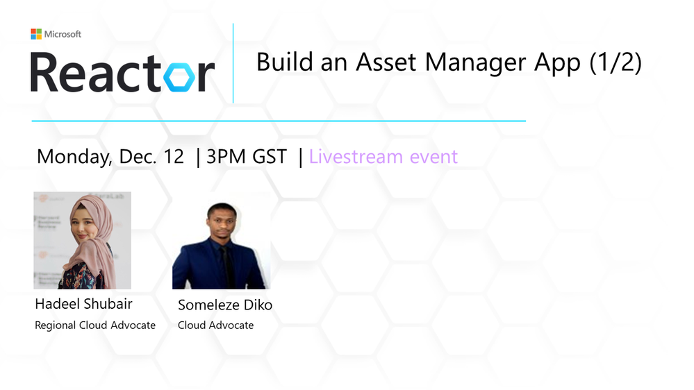 Build an Asset Manager App