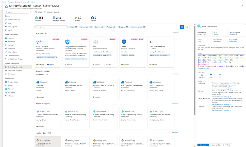 Standalone content in Tile view