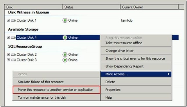 Adding mount points to a WSFC SQL Cluster ( FCI ) Instance | Microsoft ...