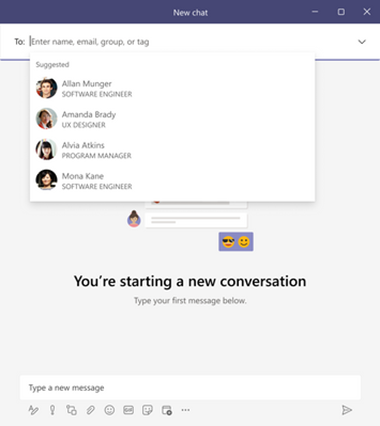 Recommended people when creating a new message.png