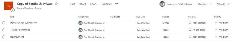 Grid view is now available on the Planner web portal | Microsoft ...