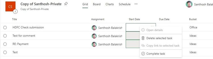 Grid view is now available on the Planner web portal | Microsoft ...
