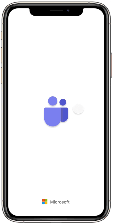 An animated image demonstrating adaptive cards, like Tasks, Shifts, Approvals, Walkie Talkie and Events from the Viva Connections Dashboard on a mobile device.