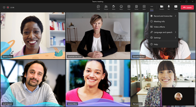 4 Video Filters in Teams Meetings.png