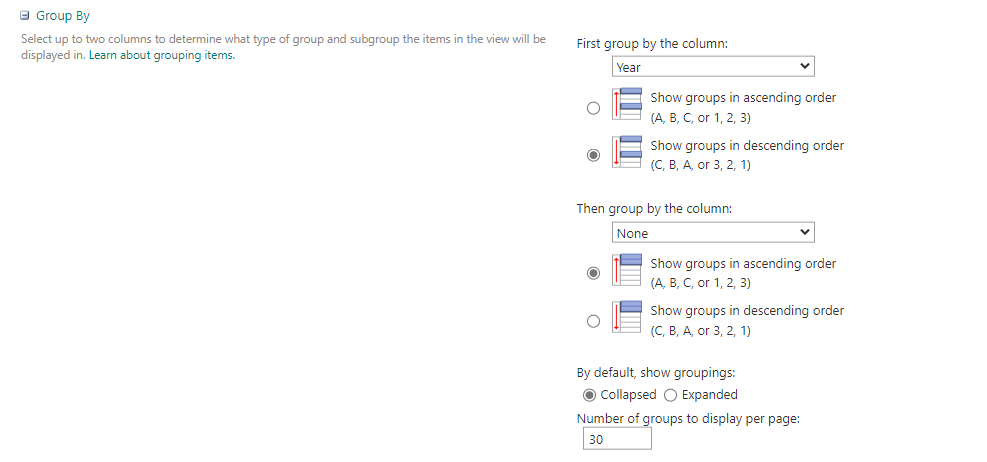 Grouping documents alphabetically, by date, etc. | Microsoft Community Hub