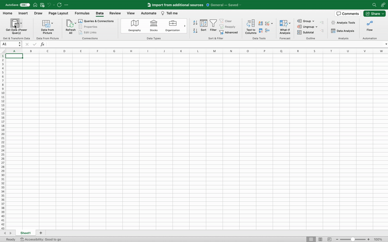 Power Query Editor from OData source