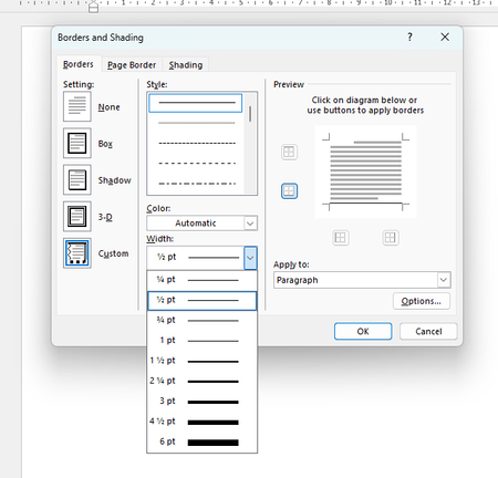 Word is inserting a doulbe line instead of a single line | Microsoft ...
