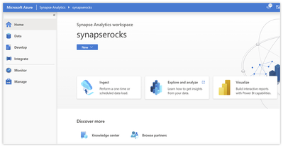 Synapse workspace