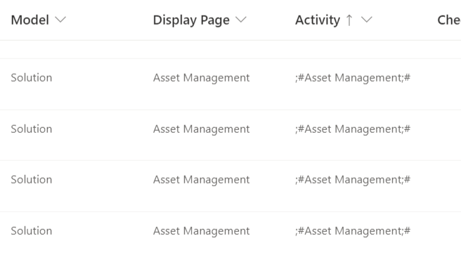 Sharepoint - ;# symbols within a property field | Microsoft Community Hub