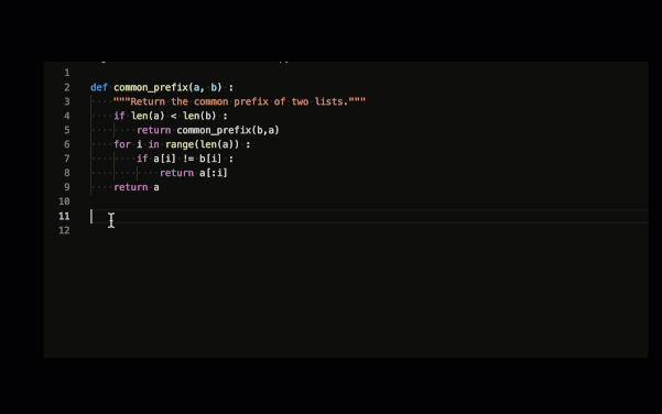 GitHub Copilot providing code suggestions