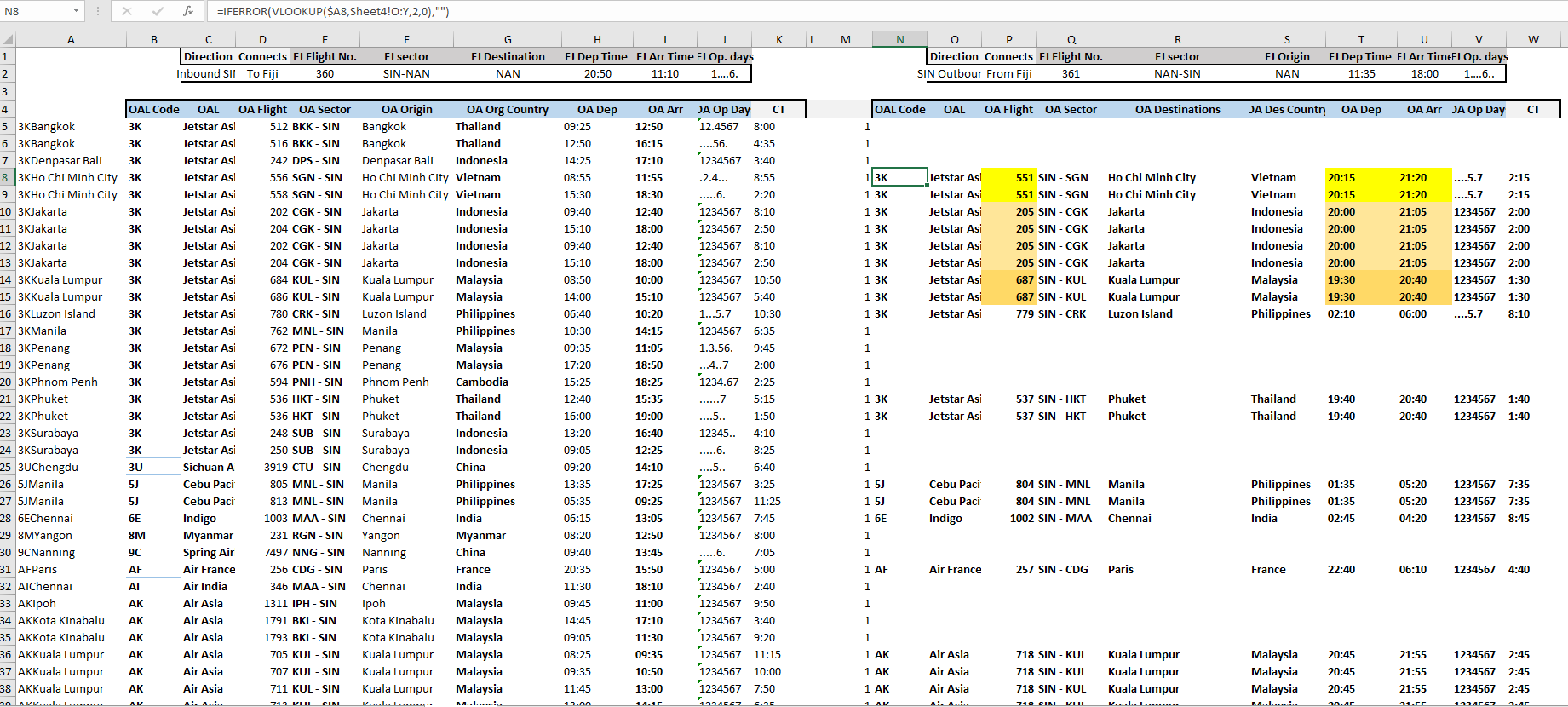 If match then return the next match value but with different fields ...