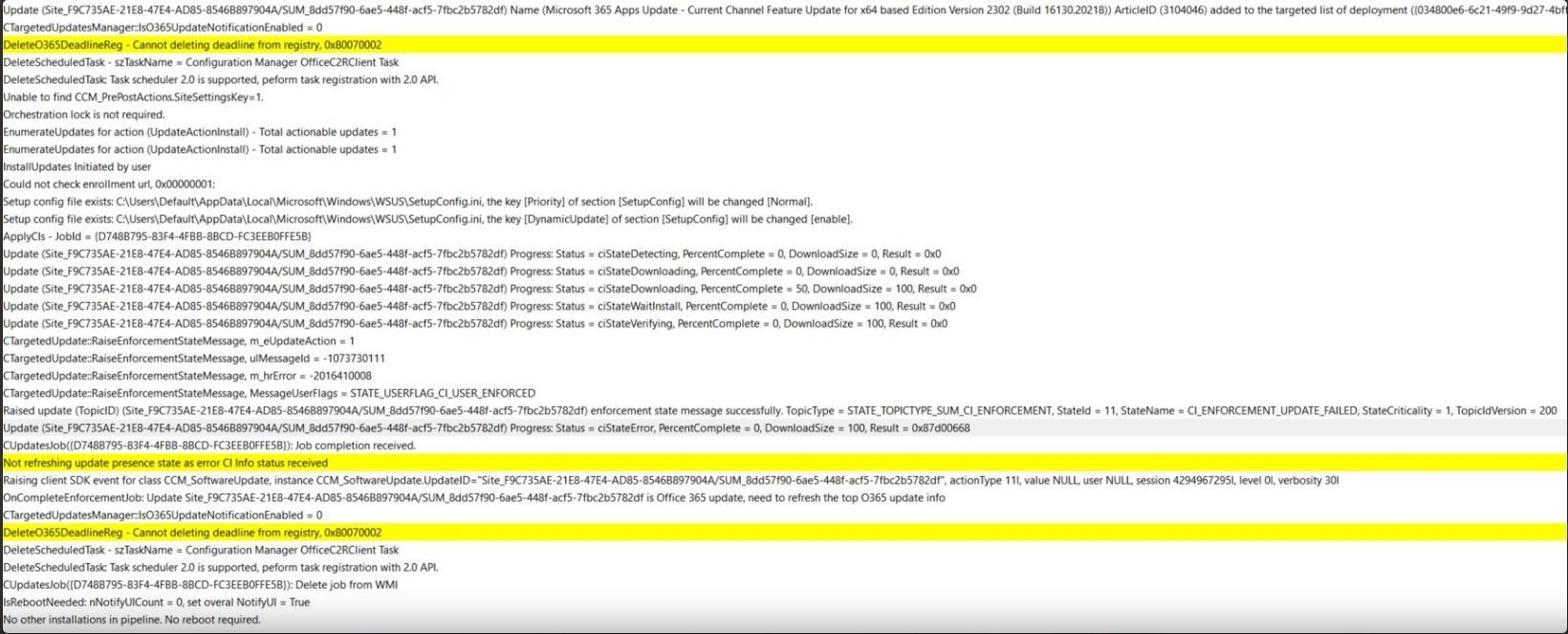 OFFICE 365 UPDATES ERROR 0X87D00668 & BITS ERRORS | Microsoft Community Hub