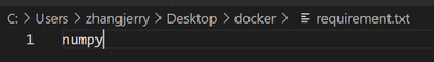 requirement.txt context