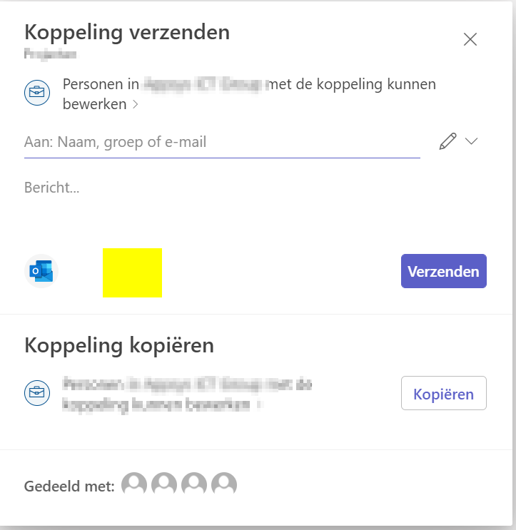 Sharing file from Teams/Sharepoint as copy via mail