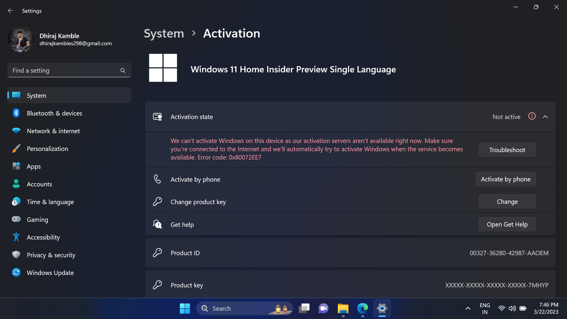 Windows activation | Microsoft Community Hub